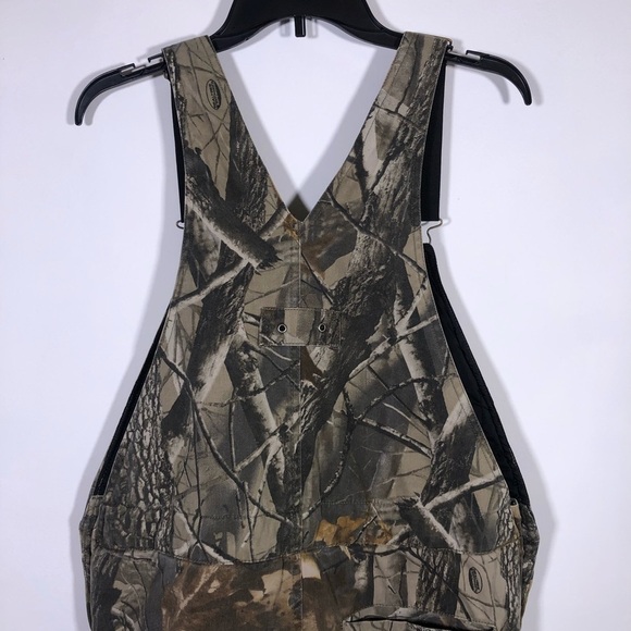 RATTLERS Camo Insulated Overalls REALTREE Hardwood - Picture 4 of 11